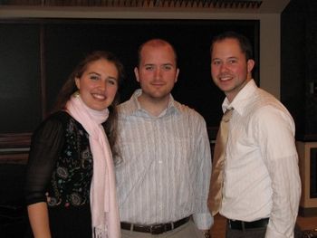 Lara Driscoll (piano), Chris Nolte (bass), Brent Jordan (drums), UIUC Junior Recital, Smith Hall, Urbana