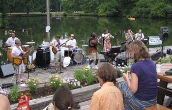 Beat Kitchen: Chad Dunn (percussion), Michael McLoughlin (guitar), Brad Decker (bass), Gordon Kaye (drumset), Brandon T Washington (vocals), Nick Schroader (tpt), Lindsay Gross (trombone), Johnny Beckett (sax), Lara Driscoll (keyboard)
