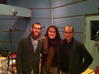 Paul Rushka (bass), Lara Driscoll (piano), Dave Laing (drums), Recording Session Studio 451 Montreal, QC