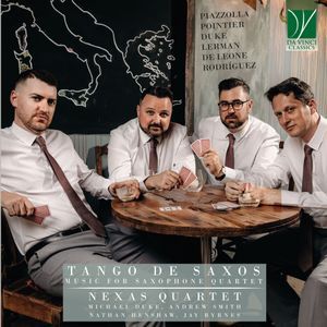 For decades saxophonists have sought to explore the multitude of Latin American musical traditions, with a particular fondness for the Argentinian Tango. The poetic nature of this music, its rhythmic drive and melancholic melody are a perfect fit for the flexibility and lyricism of the saxophone. The saxophone quartet is a powerhouse of a medium with its ability to bring individual characters into a homogeneous ensemble akin to an orchestra while still reflecting the unique voices within it. This makes it the ideal ensemble for such nostalgic and impassioned music.