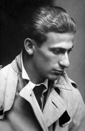 The poet Miklós Radnóti in 1930.