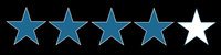 "4 out of 5 stars" - No More Division