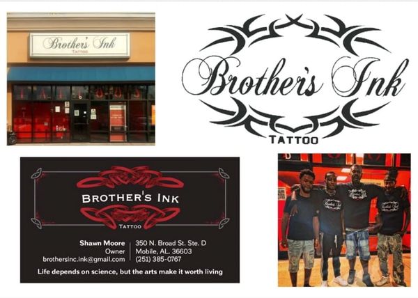 A Very Special Thank You to Brother's Ink For Your Sponsorship In The 2023 Order Of Mystic Poets Ball