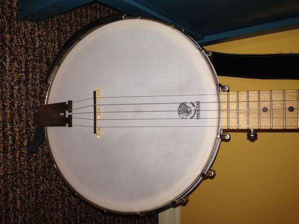 And what is a studio without a sweet sounding Deering open-back banjo to make things interesting.
