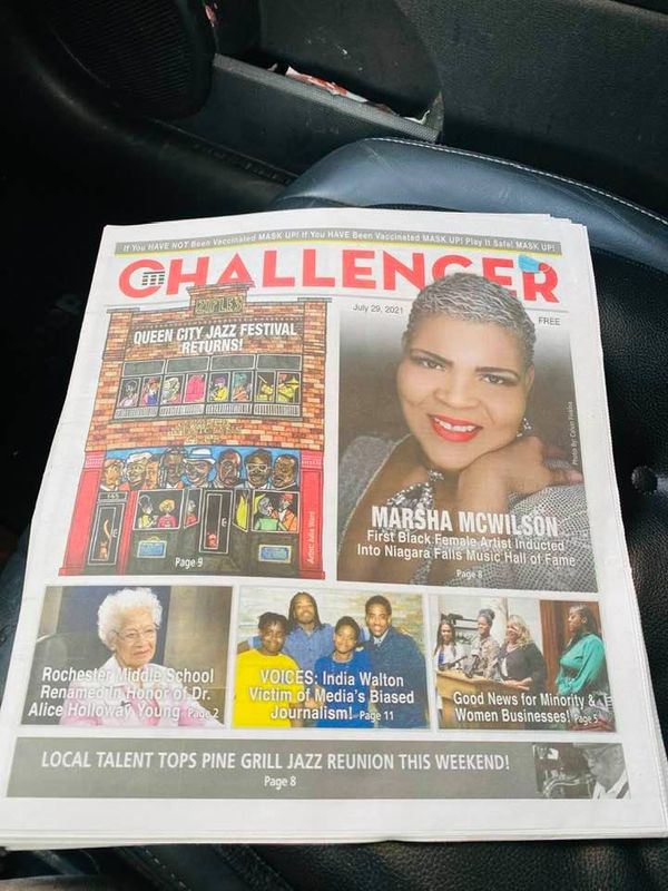On the cover of The Challenger, summer 2021