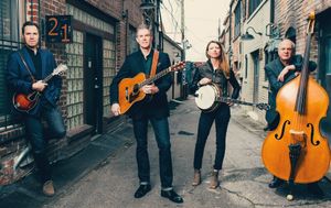 Chris Jones and Gina Furtado with the Night Drivers