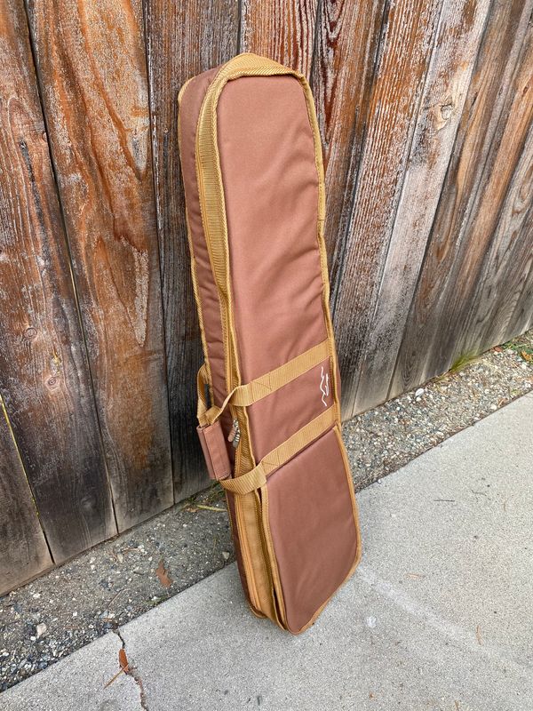SOFT CASE WITH PLUSH PADDED INTERIOR, BACKPACK STRAPS AND MUSIC POCKET $65