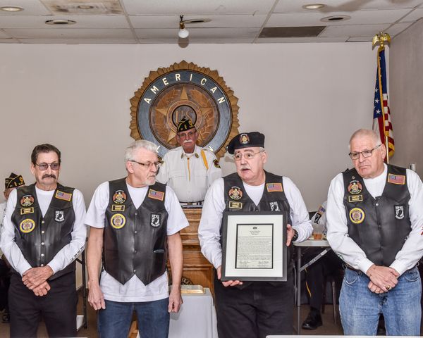 Riders Charter Presentation
From Left to Right:
Tom Jackson, John Clyde, Peter Wendt, Bill Lowe & Tom Leitner