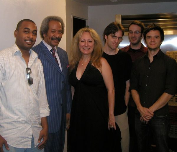 With Allen Toussaint at Joe's Pub