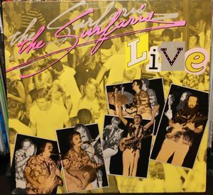 The Surfaris 1983 release The Surfaris Live album - Bob brings back the now refinished wood color '64 Jansen Jazzman to perform on this album