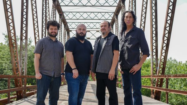 (Left to Right) Xavier Sierra-bass ; Pedro Cortes-drums ; Jeff Saenz-rythmn guitar,vocals ; James Johnson-lead guitar
