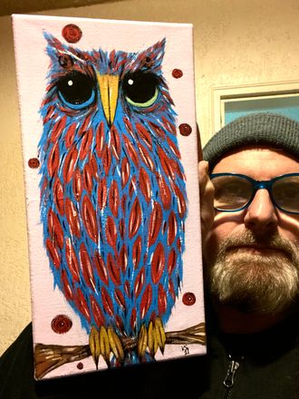 Untitled new owl, 04/07/21