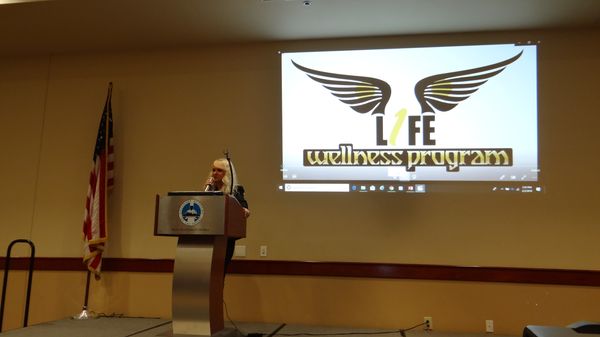 Guest Speaker at the 1 Life Wellness Program.