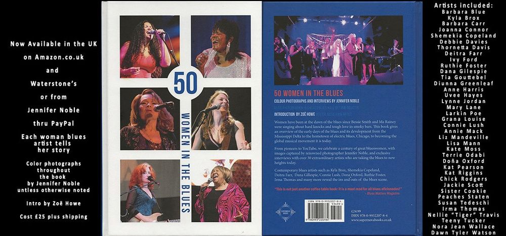 Ivy Ford is a feature in "50 Women in the Blues" released Internationally December 2019.