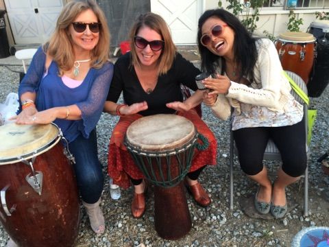 Beautiful people drum!