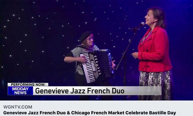 Our WGN Channel 9 appearance was thrilling!