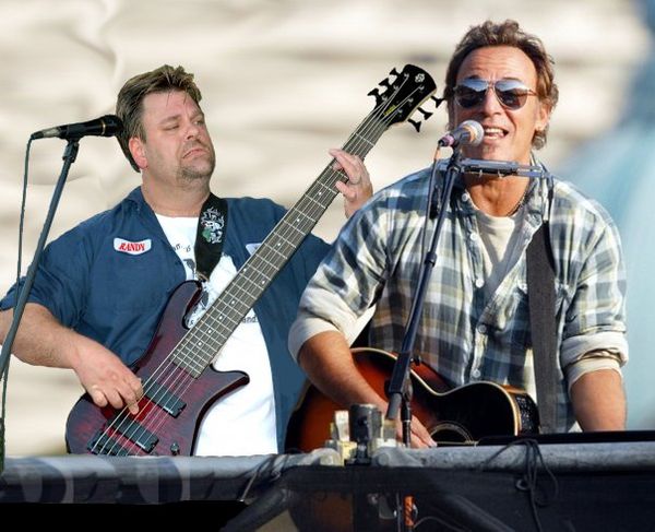 Me and Bruce! What a great gig!