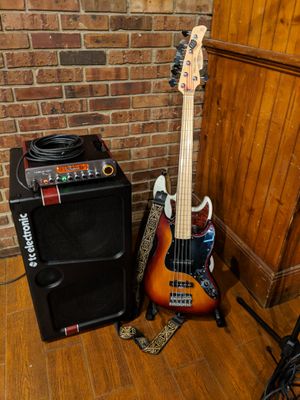 My favorite fretless & Fretted!