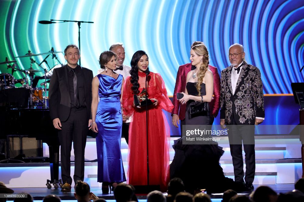 From left to right: Emilio D. Miler, Hila Plitmann, Gerhard Joost, Sangeeta Kaur, Danae Vlasse, Nicolas Booth and Hai Nguyen