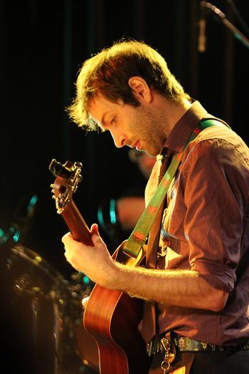 VIP Music Lounge Vol. I (Playing As Part Of Andrew & The Megaphones, Live House ANGA, Chiba, JP, 27th Jun 2014) - Photo by Kyoko Obayashi