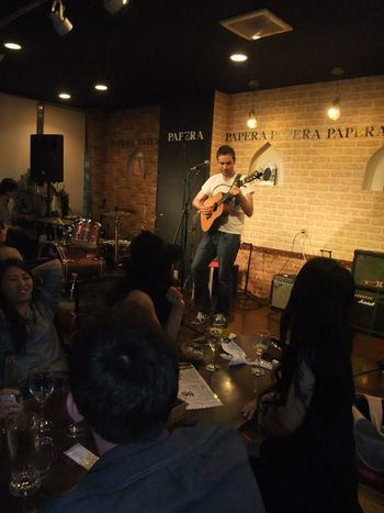 Live From The Kitchen Disco Vol. IV (Restaurant Papera, Shinjuku, Tokyo, JP, 23rd Sep 2014) - Photo by Andi Brooks