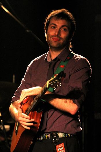 VIP Music Lounge Vol. I (Playing As Part Of Andrew & The Megaphones, Live House ANGA, Chiba, JP, 27th Jun 2014) - Photo by Kyoko Obayashi
