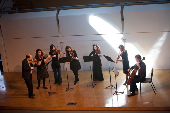 leading the North Park University Chamber Soloists, Chicago 2012