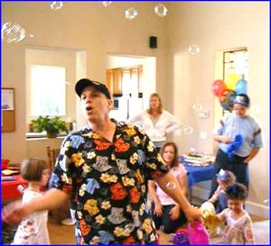 Musical bubbles party time