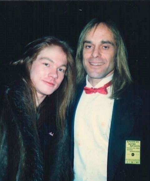 ABOVE: Charles Locke with Axl Rose - And actually, Axl got his name in high school because students used to call him "Asshole" so he shortened it to Axl. lol :D
(Charles Locke - Charles Locke Govatsos - Charles Lock Govatsos - Charles Lock - Celebrities - Govatsos - Locke - Buffalo Montana - Buffalo - Chazmo - Chazzmo)