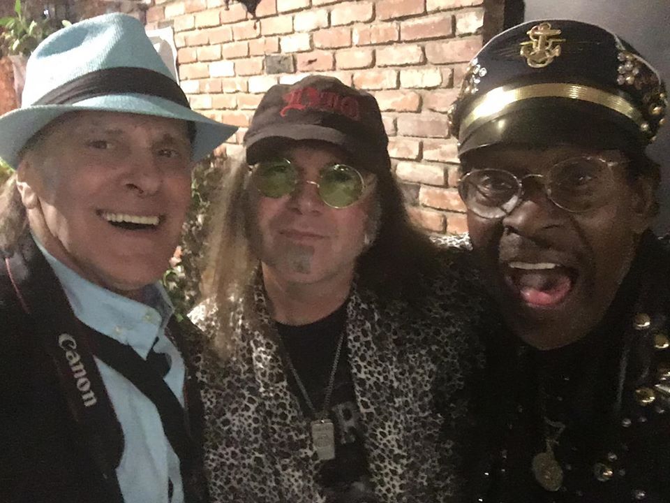 March 15 at 9:54 AM - Chuck Walker shared a memory — with Willie Mack Chambers and Charles Locke at Petie's Place. Tarzana, Los Angeles - With Chuck Walker, a host of this ‘EX-GEAR’ jam at Peties Place. And Willie Mack Chambers from the ‘Chambers Brothers’ (Time has Come Today) - In Tarzana, California. 🎸🎤🎶👍💥 Thursday, March 14, 2019, 10 pm. Thank You Charles and Willie! 🤘❤🤘 ====================================== (And for the search engines) - Charles Locke Govatsos - Charles Lock Govatsos - Charles Lock ) -- (Charles Locke - Charles Locke Govatsos - Charles Lock Govatsos - Charles Lock - Locke - Chucky Govatsos -Govatos - Gavatos - Buffalo Montana - Buffalo - Chazmo - Chazzmo) ( Charles Locke & Loaded - Charles Locke and Loaded - Charles lock & Loaded - Charles Lock 'n loaded - Locke and loaded )