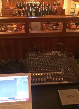 Recording the performance of a work by Tempo 1° Press founder and composer, Michael Wolniakowski (https://www.michaelwolniakowski.com)