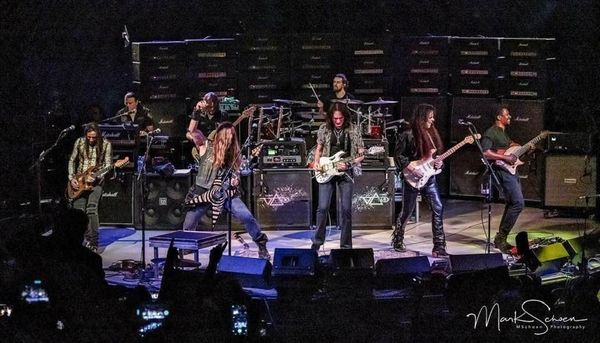 Nick Z Marino with Generation Axe, Westbury New York 2018 USA tour