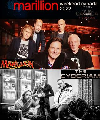 The Cyberiam open for Marillion July 2nd 2022