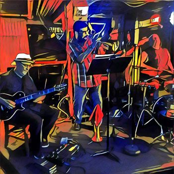 Captain Kirk Quintet at The Elephant Room on Sunday, September 18, 2016 (Photo courtesy: David Barrow)