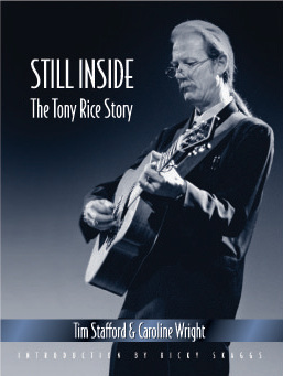 NOTE: NO LONGER AVAILABLE FOR INTERNATIONAL SHIPPING. The entire Bluegrass community is still mourning the loss of one of the giants in the genre's history, the legendary flapicker/singer Tony Rice in Reidsville, NC on Dec. 25, 2020. Tony's legacy is staggering in this corner of the music world, and his impact was broad, deep and will continue for years to come. Tim was privileged to co-write with Caroline Wright Tony's authorized biography, "Still Inside: The Tony Rice Story" (Word of Mouth Press, Kingsport, TN 2010) and it is available autographed by Tim in the store--https://www.timstaffordguitar.com/store.
He will be greatly missed by all his fans, devotees and admirers, and especially by his legion of friends. Rest well, Tony.
Online remembrances and articles:
Alec Wilkinson, "The Master Guitar Playing of Tony Rice," New Yorker magazine, Jan. 8, 2021
https://www.newyorker.com/culture/postscript/the-master-guitar-playing-of-tony-rice?fbclid=IwAR1Yl4grRzjN9cGZikY7BtloDhFm4zSY0r-dXcHbzz-u_LlA9ykmz33DQJo
Molly Tuttle, Tony Rice Was My Guitar Hero, NPR, December 29, 2020
https://www.npr.org/2020/12/29/951149547/tony-rice-was-my-guitar-hero
Tony Russell, "Tony Rice obituary
Guitarist and singer who took bluegrass in new directions by experimenting with its traditional repertoire" The Guardian, Mon 4 Jan 2021.
https://www.theguardian.com/music/2021/jan/04/tony-rice-obituary
Chris Eldridge, "Tony Rice In Memoriam: Punch Brothers’ Chris Eldridge Salutes the Greatest Guitar Hero of Bluegrass," Variety, December 30, 2020.
https://variety.com/2020/music/news/tony-rice-chris-eldridge-punch-brothers-bluegrass-guitarist-appreciation-1234877008/
Brian Mansfield, "Tony Rice: 1951 – 2020
Béla Fleck on the influence and inspiration of the bluegrass legend and guitar giant,"
December 29, 2020. Tidal.com, December 29, 2020.
https://tidal.com/magazine/article/tony-rice-1951-2020/1-76154
Bill Friskics-Warren, "Tony Rice, Bluegrass Innovator With a Guitar Pick, Dies at 69," New York Times, Dec. 28, 2020
https://www.nytimes.com/2020/12/28/arts/music/tony-rice-dead.html