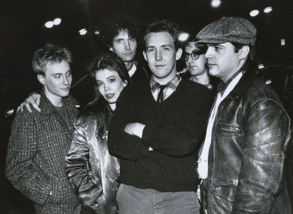 The Decentz were a major part of a vibrant musical landscape in Burlington and throughout Vermont in the last decades of the 20th Century. Shown outside Nectar's around 1981 they are, left to right: Jimmy Ryan (bass); Pamela Polston (vocals); Peter Torrey (drums); Brett Hughes (guitar and vocals); Jimmy Swift (sound); and Gordon Stone (pedal steel).