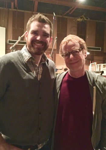 Such a grateful experience being able to sing on different works by one of my favorite film composers - Danny Elfman - 2015