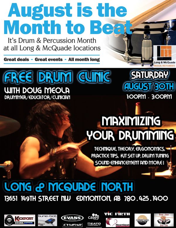 Long & McQuade Drum Clinic