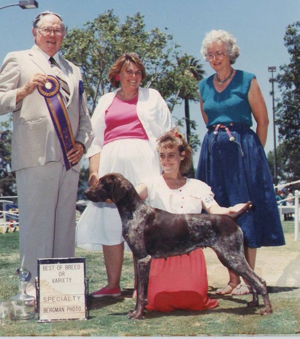 BEST OF BREED AT A VERY YOUNG AGE