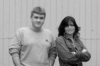 DAN with SINGER SONGWRITER ANNE REGINA after taping "POUGHKEEPSIE LIVE" Poughkeepsie NY www.anneregina.com