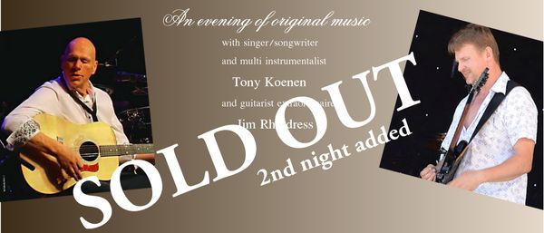 .. Friday and Saturday sold out.