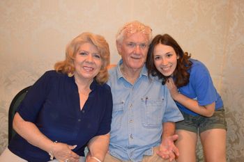 Samanthia and Bill Cassidy were a huge blessing in this project. In my opinion, Aunt Samanthia is one of the best singers in gospel music. She also helped with background vocals in "I Am Here."