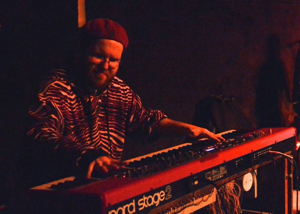 Jesse Mueller - Keyboards
This versatile young keyboardist from Minneapolis plays with the fire of the funk/jazz masters. Jesse is a musician's musician, hanging by the edge of the stage, but oh so prominent in forming the sound of the 10 Twin Cities bands with which he performs. His stylings in jazz, fusion, funk, rock, country, gospel, blues, r&b, Latin jazz and hip hop, provide greater depth to their sound and to the numerous other Twin Cities acts he performs with every week.
Jesse has recently returned from a six-month tour of the Bahamas with Carnival Cruise Lines. He is currently available to shine with your band in the Upper Midwest or touring.