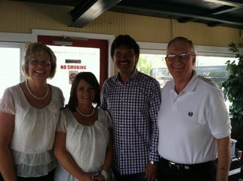 The Joyaires and our host Ivan Parker SIS riverboat cruise 2014. What a great time and a gracious host. 2014