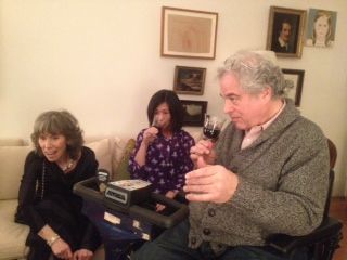 Wine party with Mr. Pearlmann!
パールマンさんとワイン会!