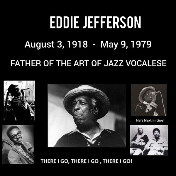 Happy 104th Birthday to my dear friend and mentor Eddie Jefferson "Father of the Art of Jazz Vocalese," writing and singing lyrics to Improvised solos.
Recent discovered interview. I'm the Luckiest guy I know ~~ Richie Cole
https://youtu.be/J_GLdXrYfJo
August 3, 1918 to May 9, 1979
The Making of A Jazz Singer by George V Johnson Jr (Screenplay)
I met Eddie Jefferson in 1974 at a performance at Fort Dupont in Washington DC. At that time I was 24 years old and working as a Metrobus Driver. My regular run was the G2 from Howard University to Georgetown University on P Street was. One of my daily stops was Duke Ellington School of Performing Arts. Some of my passengers were young Wallace & Antoine Roney trumpet, their sister, Ron Sutton saxophone, Eric Allen drums, David Marsh and many others. Nothing like today.. they were very respectful and called me Mr. Johnson. Their conversations were about Bird, Miles, Cifford. Trane, Monk and Dizzy.. Look at their careers today. It's amazing to watch each of them grow to become great musicians. Another famous building I would drive past was the house where the Exorcist was being filmed..
One evening after work, I was hanging out at my favorite spot, the Pigfoot Workshops and having a conversation with John Malachi and Bill Harris guitarist and owner of the club. They knew I loved Eddie Jefferson and mentioned that he was performing at Fort Dupont Park Concert Series.
The band was Richie Cole Rueben Brown piano, Marshall Hawkins bass, Bernard Sweetney drums featuring Eddie Jefferson vocals. It was a dream of a lifetime to finally meet Eddie. I first began singing along with his recordings as a child when my father played his music for his company during card parties. They loved to play bid wisk and eat crabs. Crabs were $45 a bushel in the 60s at the Warf.
My father would always fool around saying cool things on the microphone. In his deep baritone bass voice he'd say "My name is Sweet Daddy Glo To! When I'm Gone it won't be No Mo." He was so cool on the mic and I wanted to be just like him.. π
I'd listen and watch him carefully.. When he wasn't home I would sneak and turn on the mic and began experimenting / exploring. I loved Frankie Lymon
https://youtu.be/5X9Ezh8EbOQ
and of course James Brown. He made everybody Funky and do the James Brown. That's who I got many of my dance moves from π π€£
https://youtu.be/hMoEXGbdyc0
The other singers that I dug were Sam Cooke, King Pleasure, Jon Hendricks and Eddie Jefferson. Everyone sang Moodyβs Mood For Love, but the ones that really caught my attention was Sam Cooke's music and Letter From Home LP "A Night in Tunisia" and a few others.
https://youtu.be/jH8vKgiGz2c
It was his stories that captured my imagination. Nobody else was singing like this.. I wanted more. I listened to everything in my father's collection and learned most of them by memory and ready to sing in public if I had the opportunity. That wouldn't happen for another 10 years or so. I was singing in the school and church choirs from elementary to high school. That was different and very confined. Though it was in church where I sang my first public duet "Blessed Assurance" with my sisterJackie. It felt good, i was a natural and I didn't get nervous. When the congregation started shouting, clapping and sing along I knew it was my calling.
Now, my father always knew someone was playing with his stereo system because the diamond needle would get broken a few times.. he'd go crazy π What happened to my needle? Somebody's been playing my records.. π π€£
As time went on I had learned most of Eddie Jefferson's recordings. It was a secret passion that I didn't openly do until I was in my twenties and heard about the Pigfoot Jazz workshop.
After a few months of singing Eddie's material is when I was told that he was performing at Fort Dupont Park. I lived in South Hill High rise Apartments at Southern Ave & Pennsylvania Ave ext. The park was five minutes away. I arrived early to see if I could me him. Coincidentally, when I attented Sousa Jr High in the early 60's Fort Dupont was an all white 18 hole golf course. The city changed after the 1968 Riots and the Assassination of Martin Luther King Jr. Most of the White folks left DC. Except for a few changes It's turned into forest since, but now we have Gentrification. Washington DC is no longer Chocolate City...
I was sitting in my lawn chair beside a older couple and started a casual conversation. We introduced ourselves and the guy said he was one of the performers. π it was Eddie Jefferson. The singer of my dreams. What a coincidence.
I told him I loved his style and had been singing at the Pigfoot. When I told him my name was George V Johnson Jr, he said he heard about me. We instantly became friends.
When Eddie went on stage and began singing he blew my mind. He was my biggest "Star," and from that day on I was on him like white on rice. That evening we were supposed to meet up at Harold's Rouge N Jar. He didn't show because he had to catch a train, but I had the opportunity to sit in with Richie Cole, Rueben Brown and the group. The word got back to Eddie that I was cool π. For the next few months, I literally called him everyday. He never got tired or turned me away. He came back to DC several times and I invited him to stay at my apartment. That's when we really had chance to know each other. It was my enrollment in The University of the Eddie Jefferson School of Bop!
(I'll fill in with more stories)
A few weeks later I flew to Detroit to see him perform with Roy Brooks & The Artistic Truth at Ethel's Lounge on Mack Avenue..
Funny thing I almost got robbed while getting in a taxi at the airport. Cat tried to jump in cab with a pistol... now that's a whole new story.. another time.. lol
The band members..
Marcus Belgrave,
Vincent York, Vincent Bowens, Kenny Cox,
I was Eddie's biggest fan / groupie.
For three years I followed him and drove to see him as much a possible at his crib at 227 Linden Blvd. Queens NY. He'd take me to different night clubs around the city and Harlem.
In 1975 he booked me at Joe Lee Wilson's spot the Lady's Fort.. with Monty Waters sax, Hakim Jami bass, Jimmy Lovelace drums.. I was nervous but I knew Eddie's material and I knew they were familiar.. he was pissed because I didn't have any charts. Shit.. I didn't know anything about charts then. I was just singing for love.. lol
After the gig when my friend Andre Massey and I went out to his new MG sports car it was broken into and someone stole all our belongings. I do remember a few homeless people sleeping in a boxes.. my first New York lesson.. don't leave shit in your car!! π π
Whenever Eddie performed in DC he stayed at my apartment. I was in awe every minute.
All day we be talking,
smokin, chillin like two peas in a pod. Eddie was a walking encyclopedia and never got tired of me asking questions. He said that he always wanted to see a young cat with a smooth voice singing the Vocalese style. I had all his albums and could sing each song fluently and he loved that.. but!!!
The most important thing he said to me in these exact words "Write your own Shit" so people won't say you're imitating me, establish my own identity and take the Art from to another level..
It was a dream come true to learn from the greatest Jazz singer on the Planet. I used to get the chills watching him..
One evening after 3 years of tutoring I followed him to Philadelphia to see him perform. When he was on stage I always studied his every move, every nuance. Eddie Jefferson was the most exciting singer I ever saw in person.
He'd be singing and all of a sudden he'd break out tap dancing and the crowd would go crazy..
Always dancing, moving, grooving and telling stories.
The tape player was always on and this happened https://youtu.be/msHz4yTXjdM
Eddie Jefferson's Final Concert appearance. Jazz Showcase. Full Concert
https://youtu.be/uvcWMwIMeLE
Spring of 1978 was the last time I saw Eddie Jefferson. He was in town performing with Richie Cole at Harold's Rouge N Jar. He layed over that weekend. I had just refurbished my wardrobe with new clothes, plenty of extra suits and sport clothing. Eddie and I were the same size. I gave him five sport jackets, shirts and slacks. That fall I took a sabbatical from the railroad and enrolled in Howard University to tour with the Broadway Musical "Raisin."
May 9, 1979 I received a telegram from Bill Harris informing me that Eddie Jefferson was dead...
In his last video performance at the Jazz Showcase he's wearing a sport coat, shirt and suede vest I have him.. Everytime I watch the video I smile with happy tears.. our last conversation was a promise to produce my first album. I had just penned lyrics to John Coltraneβs Classic Moments Notice and several Charlie Parker's compositions. The dream was cut short...
Eddie Jefferson, 60, Jazz Lyricist, Slain After Leaving Detroit Club
https://www.nytimes.com/1979/05/10/archives/eddie-jefferson-60-jazz-lyricist-slain-after-leaving-detroit-club.html
My first vocalese lyrics were written in 1974 to John Coltrane's classic "MOMENT NOTICE". Six years later in 1980 I was introduce to the great Pharoah Sanders by the late great Leon Thomas while hanging out together at the Village Vanguard. Pharoah asked me to join him on stage. I knew of his relationship with Trane so I thought I'd surprise him with my lyrics to Moments Notice. He and the audience were estactic. One week later Pharoah invited me to hangout with him.
When I got to the address it was Power Station Studio. After watching the group record a few tracks he surprised me and asked if I would like to sing my lyrics. John Hicks, Art Davis, Billy Higgins, Bobby Hutcherson, Steve Turre and Danny Moore played with grace. One take and the rest is history.
My first musical influences:
Mr. Spencer H. Payne (bottom right) was the resident manager of the apartment buildings where we lived growing up on Benning Road SE during the 50's and 60's. I was eight when the family moved there in 1958 and left in 1968, the year of the riots.. He was a well known pianist on the local scene that performed in the local clubs and concerts around the Metropolitan area and on occasions gave jam sessions at his apartment.
I enjoyed spending the night at Mr and Mrs. Payne's residence. It was the place to be during the jam sessions. The grown ups would be getting down and having fun all the time. The parents would be throwing down with different type of soul food. I recall us making a few nickles and dimes to show them the newest dance steps. The Payne's were our extended family. Sandra, Butch, Kevin, Darren, Sharon, and Karen. It was five of us also... Jackie, Denice, Roney, Derek and myself.
It was my first introduction to live jazz music and where I would meet many of the local legends who would occasionally be there. Keter Betts, Bertel Knox, Calvin Jones, Shirley Horn, Rick Henderson Harold Minor, George Dude Brown, Buck Hill, Nap Turner to name a few. My father George Sr. went to school with Shirley Horn and Nap Turner. He loved music and was the neighborhood Dee Jay. During the 50's he had amplifier, turntable and built his own speakers. He also had a large collection of 45's, and albums. He was always blasting the hip sounds. jazz, r & b, rock n roll, gospel and all. We listened to everything in those days. Everybody in both apartment buildings partied and had fun in those days. Those were the best growing up years in my life,
Years later during the 70's when I was in my twenties I would meet back up with all the musicians. But this time little did they know all the music rubbed off on me. Throughout the years I had been listening, studying and practicing Eddie Jefferson, King Pleasure, Lou Rawls, Jon Hendricks, James Brown, Frankie Lymon, Jackie Wilson etc. The Pigfoot is where I would meet my next mentors John Malachi and Shirley Horn and many of the up and coming musicians in DC, as well as Eddie Jefferson. This was the spot where all the cats hung out. It was the hippest night club in the city... to be continued (many musical stories)
* * * * *
Exploring America's
Classical Music Jazz! Its African Heritage, Legacy & Roots!
Antonio Parker Conversations in Jazz With George V Johnson Jr Pt.1
https://youtu.be/NLeLPFvpqlc
A Conversation in Jazz Pt.2
https://youtu.be/xOPT2Yn1hy4
WPFW Robyn Holden "Robyn's Place with George V Johnson 07-20-22 on #SoundCloud
https://soundcloud.app.goo.gl/kU2PQ
Talkin Jazz! Speakin Jazz! Real Jazz !
Walk Spirit Talk Spirit
https://youtu.be/-V5LeY_AS0c
www.georgevjohnsonjr.com