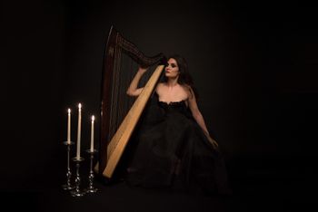 photo by Dwayne Michael Campbell, hair by Carla Snow, make up by Mikey Delgado, dress by Ellen Turrietta