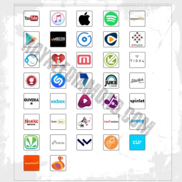 Search for "Royale Diamond" on any of these apps and websites to stream music!