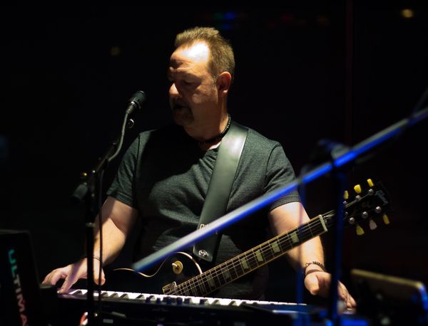 Carl Kinahan - Keyboards/Guitar/Vocals - Music has always been in his life. He was born into a musical family in Hillsborough, NJ with a musically inspirational mother. This fostered his love of music through various instruments such as, piano, accordion, trumpet, vocal performance, and self taught guitar. During his senior year in high school, Carl joined his first rock band "MidRange" as the lead singer.
In the years following, he performed with various bands and most recently with Mid Life Crisis and Rapid Pulse. He is currently performing lead vocal, rhythm guitar, and keyboard with an original band "Sonic Alchemists". Carl can be seen behind the keyboard, guitar, and microphone on backing and some lead vocals with the incredible cover band "go ROCK yourself".
Carl performs on a Korg (Karma) and Roland (DS-88) and a 2014 LesPaul-Gibson guitar.
In his own words,"It’s a great feeling to be part of a band with such experienced, talented, and genuine musicians…and for anybody who disagrees or doesn’t like this bio…”go Rock yourself”. I’ll keep my eyes peeled for you because I’m sure I’ll see you ‘rockin’ with us at one of our gigs".