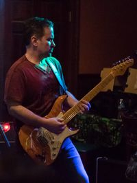 Ron Michael fell in love with the sound of the electric guitar at a very early age rockin out to his older sisters Cheap Trick, Foreigner, and KISS albums. He convinced his mom to get him some lessons and a cheap guitar and never looked back. His influences changed as years went by with the emergence of guitarist like Van Halen and Randy Rhodes but never lost sight of guitar greats like Jimmy Page, Stevie Ray Vaughan and David Gilmore. Ron considers himself a well rounded musician, offering a nice variety of tasteful guitar playing, tone, and vocal ability which helps round out the goROCKyourself sound!